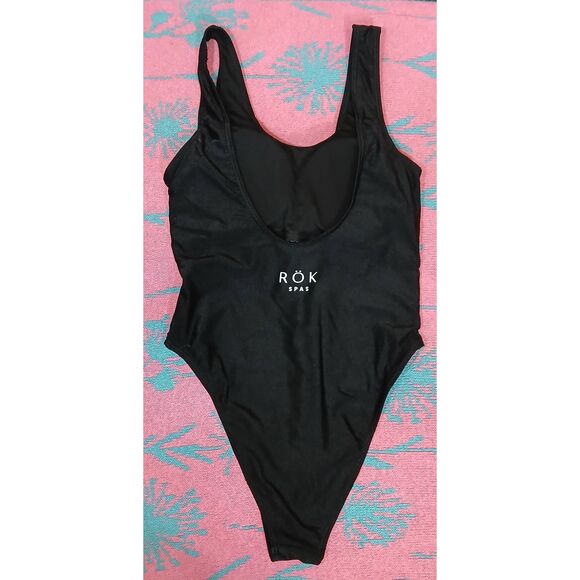Rok spas Other - Rok spas womens small nylon black swimsuit bathing suit strudy strong one piece